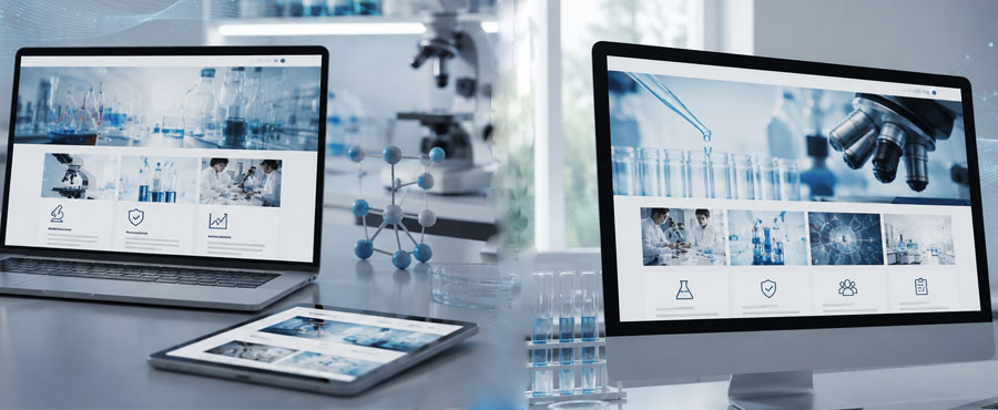 Laboratory Website Design